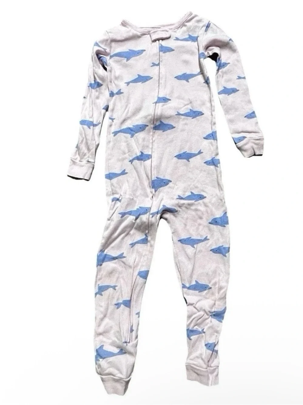 Toddler Girl One Piece Lightweight Footie Pajamas Size 4T